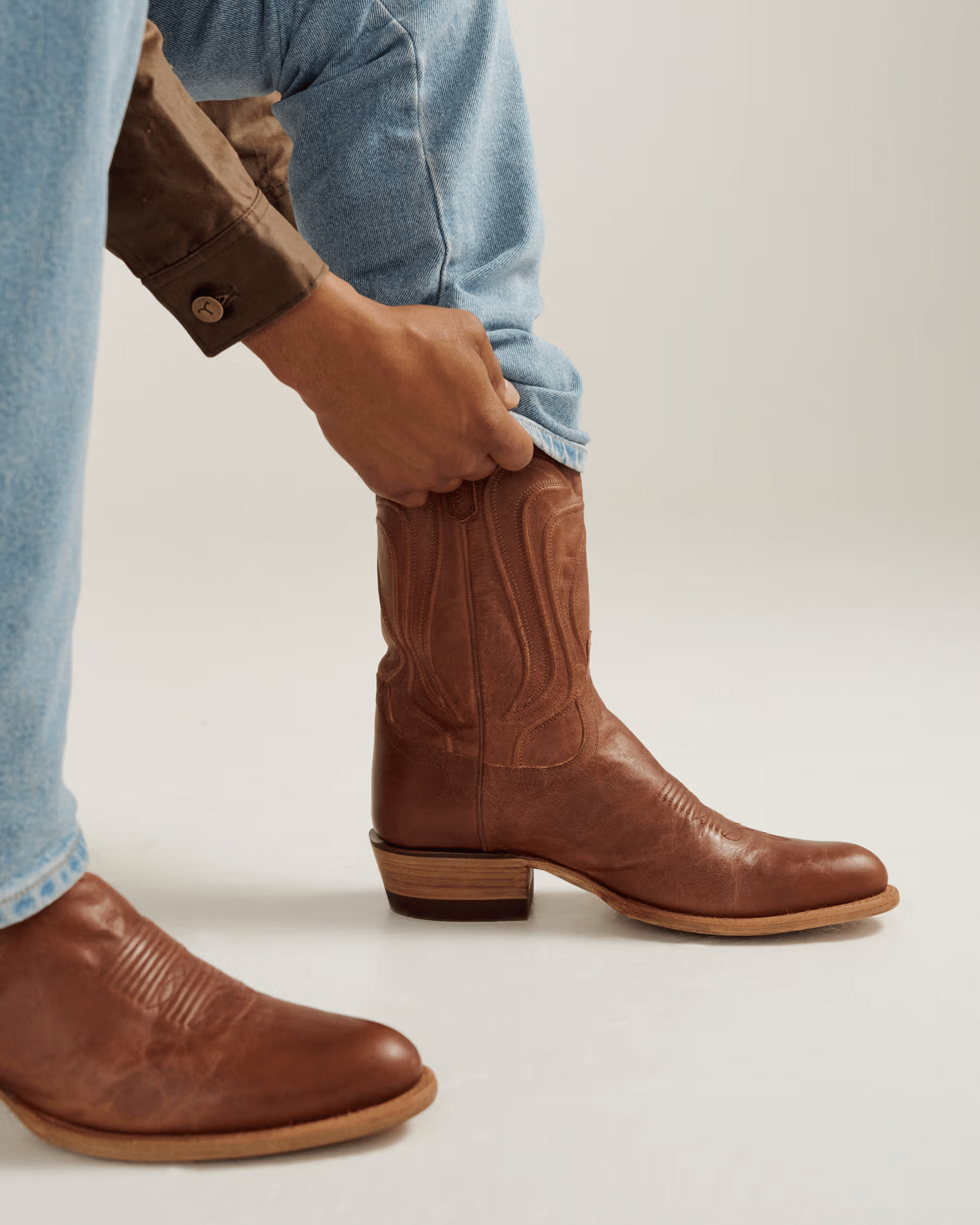 Tecovas Men's The Cartwright Scotch Goat Cowboy Boots