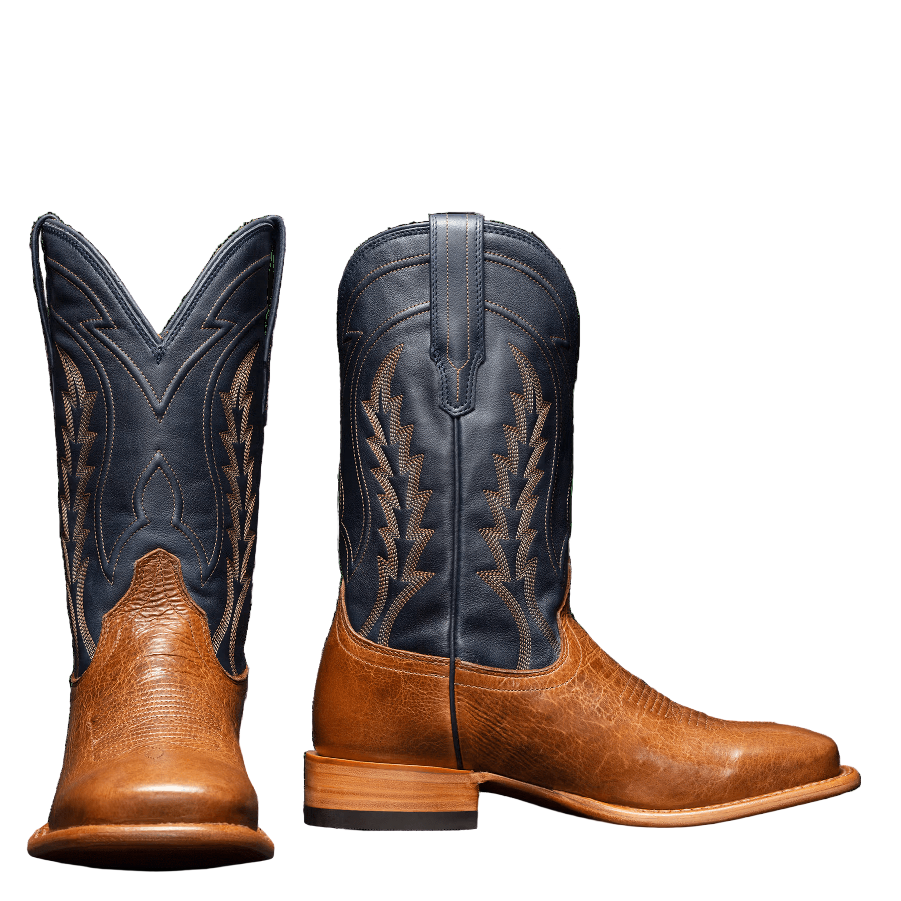 Tecovas Men's The Doc Tan Bison Cowboy Boots