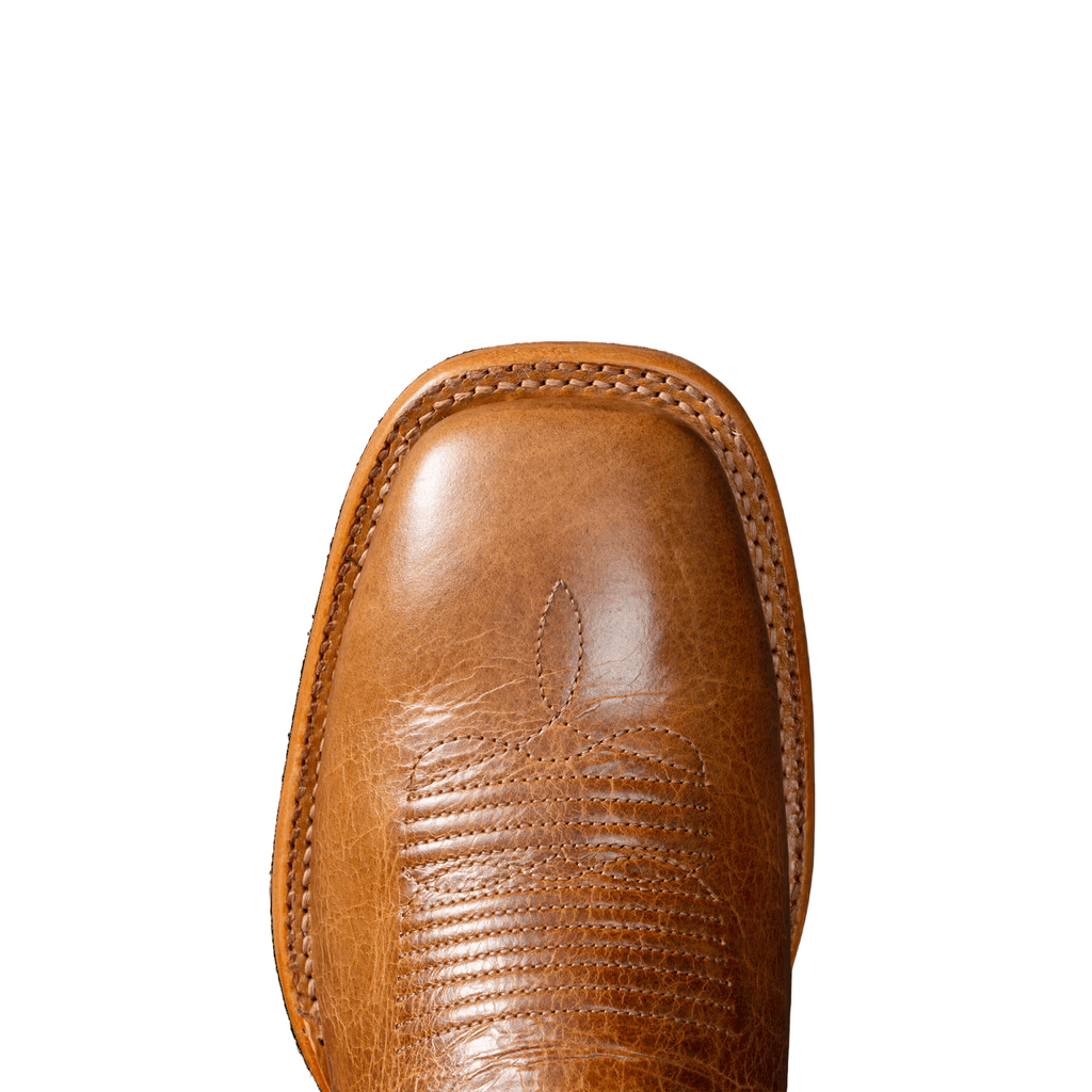 Tecovas Men's The Doc Tan Bison Cowboy Boots