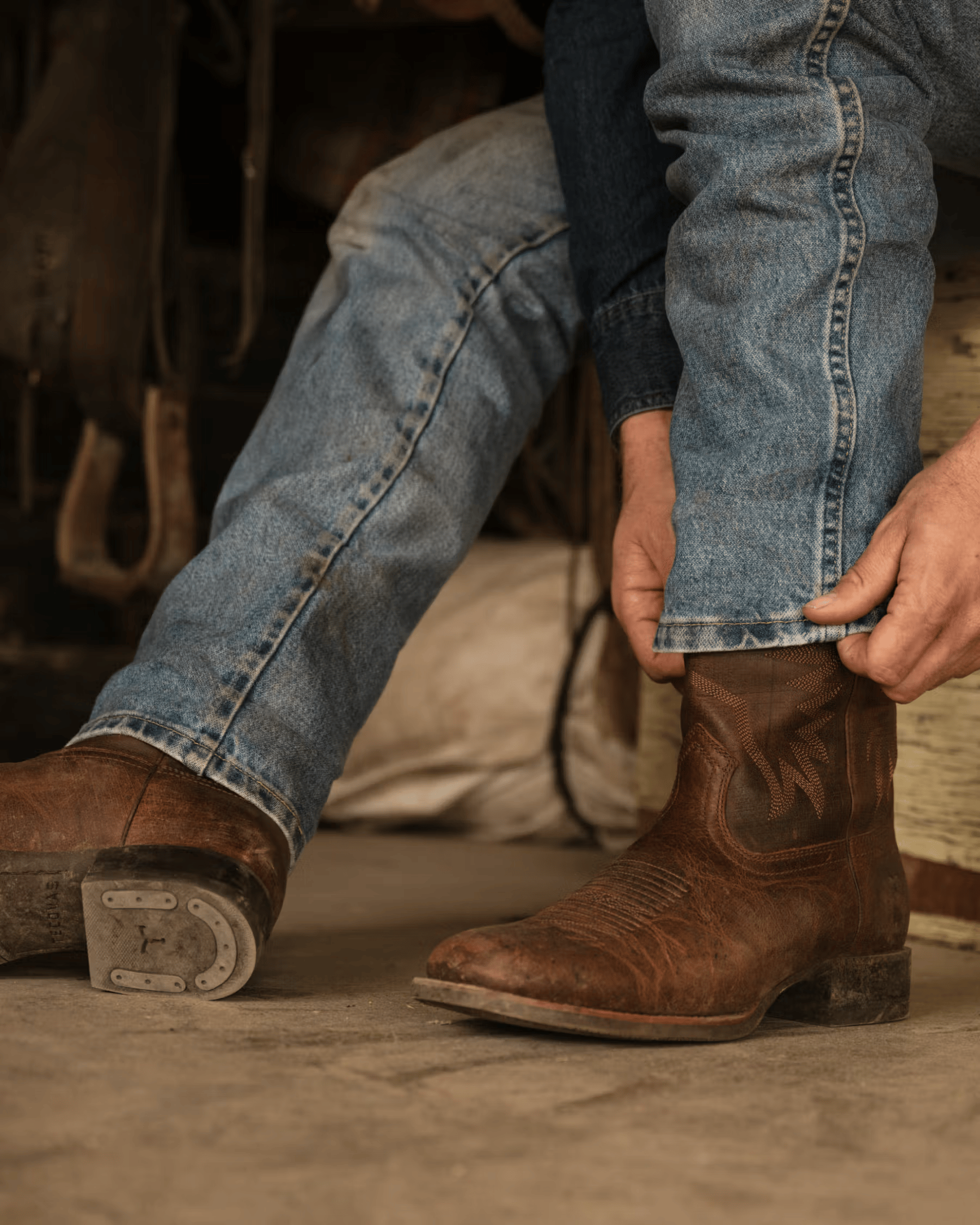 Tecovas Men's The Dusty Cigar Cowboy Boots