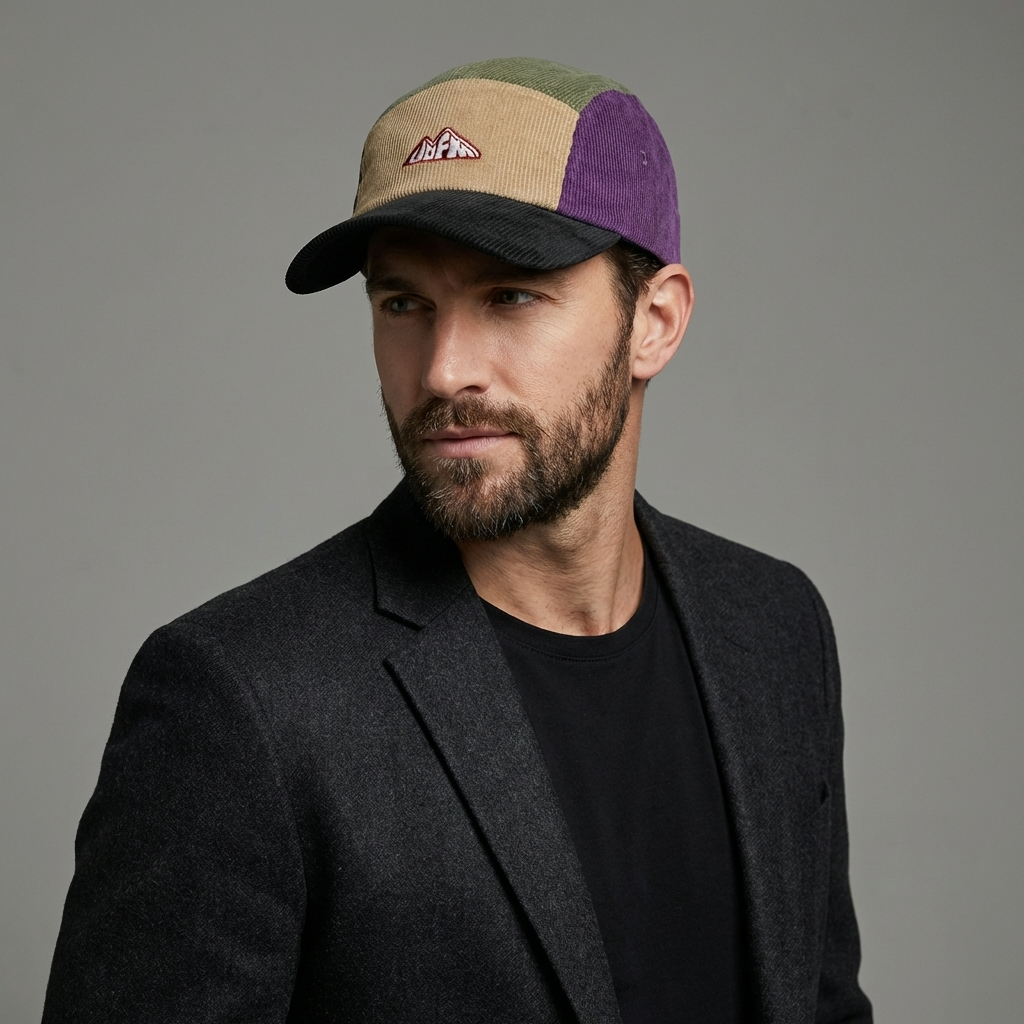 UOFM Corduroy 5 Panels Cap